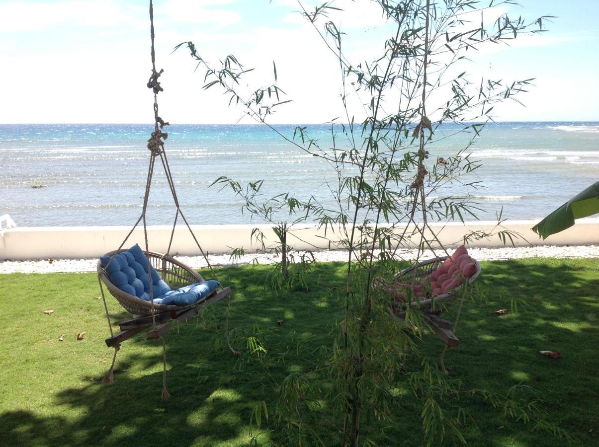 Bamboobeachvilla1 Ac New Oceanfront Pool Sunsetview Garden Kitchen Satellite Starlink Wi-Fi Dimiao Екстериор снимка