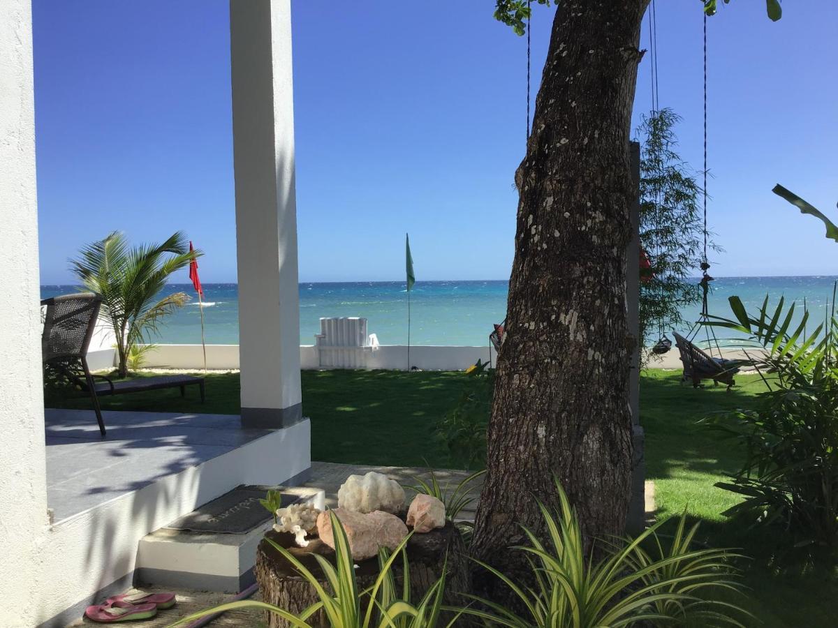Bamboobeachvilla1 Ac New Oceanfront Pool Sunsetview Garden Kitchen Satellite Starlink Wi-Fi Dimiao Екстериор снимка