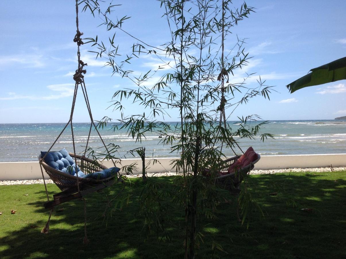 Bamboobeachvilla1 Ac New Oceanfront Pool Sunsetview Garden Kitchen Satellite Starlink Wi-Fi Dimiao Екстериор снимка