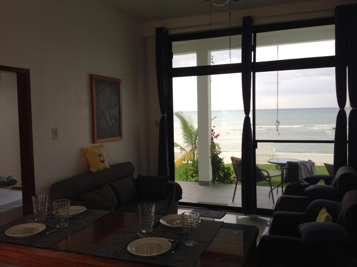 Bamboobeachvilla1 Ac New Oceanfront Pool Sunsetview Garden Kitchen Satellite Starlink Wi-Fi Dimiao Екстериор снимка