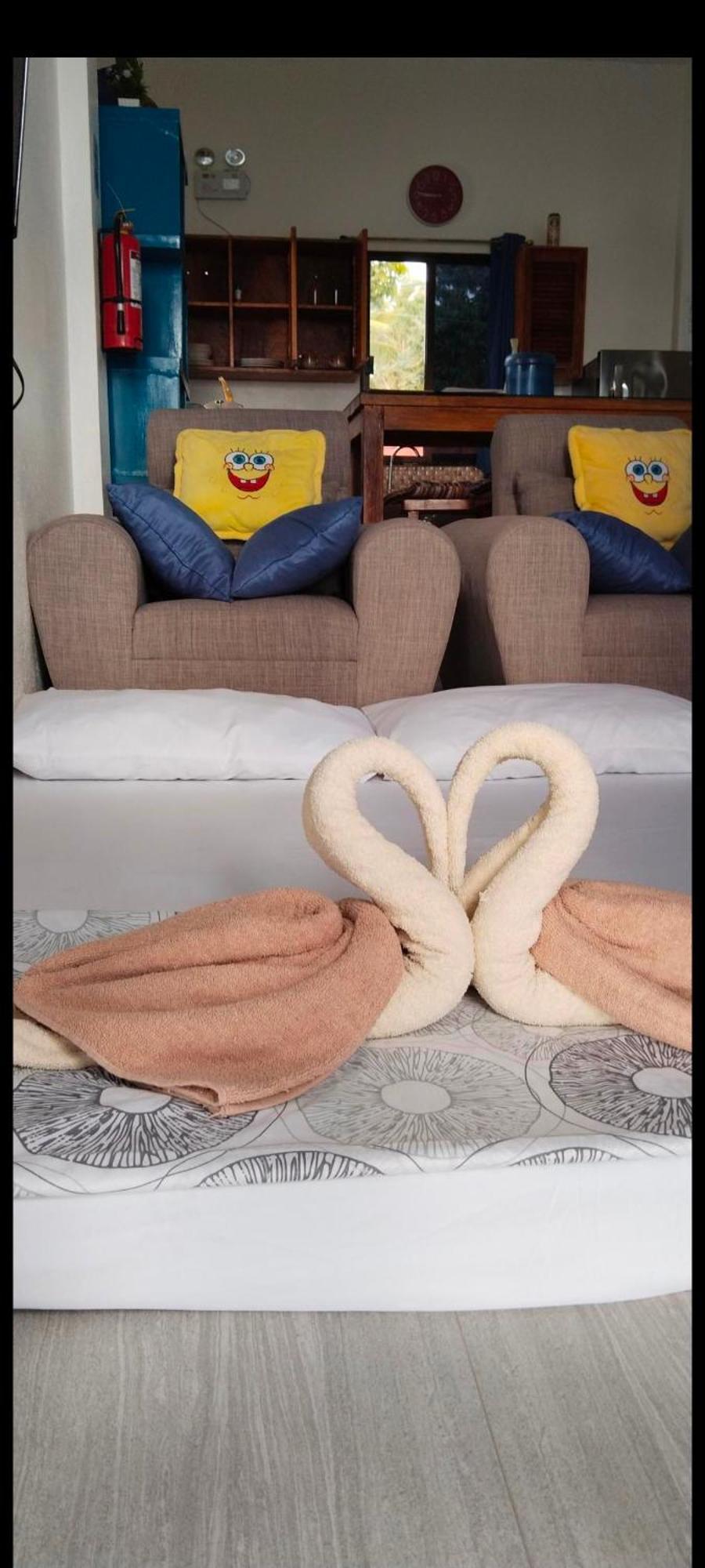 Bamboobeachvilla1 Ac New Oceanfront Pool Sunsetview Garden Kitchen Satellite Starlink Wi-Fi Dimiao Екстериор снимка